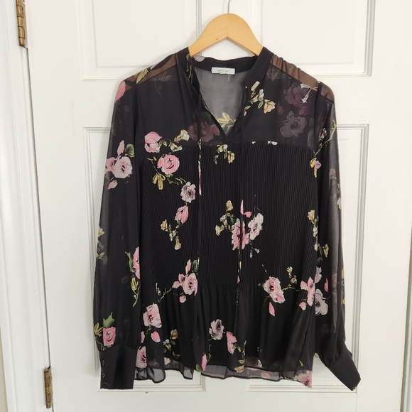 Anthropologie Tops - Anthropologie Pleione Floral Top